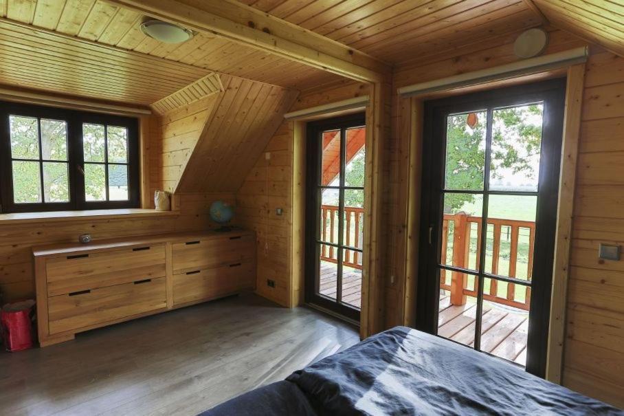 Houten Villa Tine Den Ham Екстериор снимка